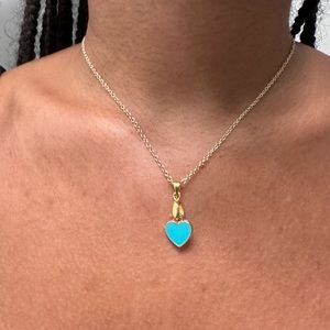 Tiffany blue heart necklace